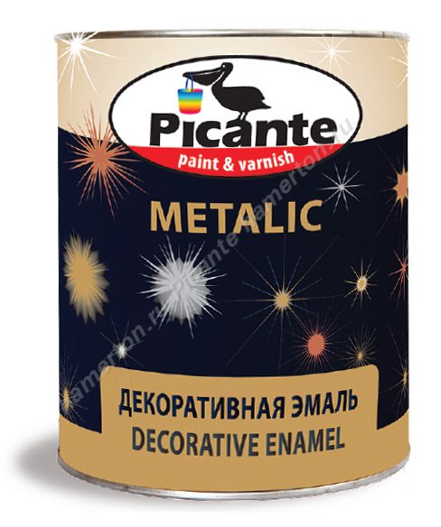 Краски «PICANTE» Декоративная эмаль Metalic Краснодар. Купить ...