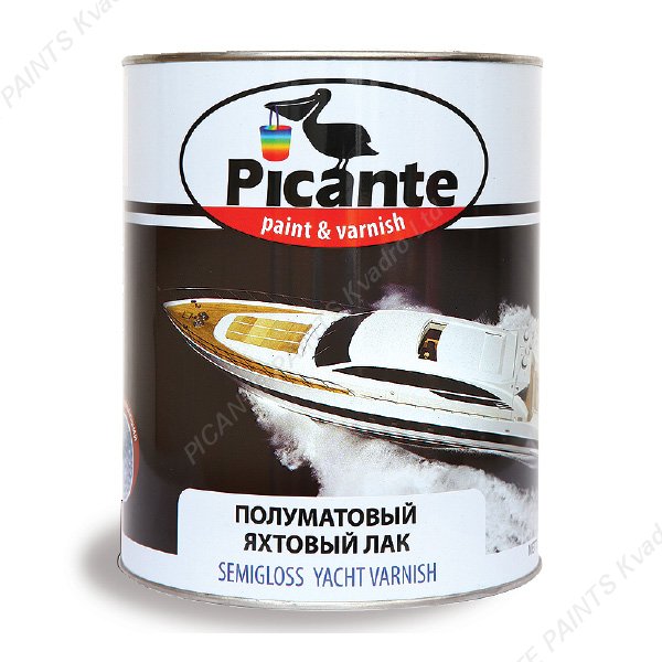 Краски «PICANTE» Купить полуматовый яхтовый лак Краснодар. PIMARINE ...